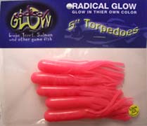 43505 PINK GLOW 3.5" Radical Glow Torpedoes